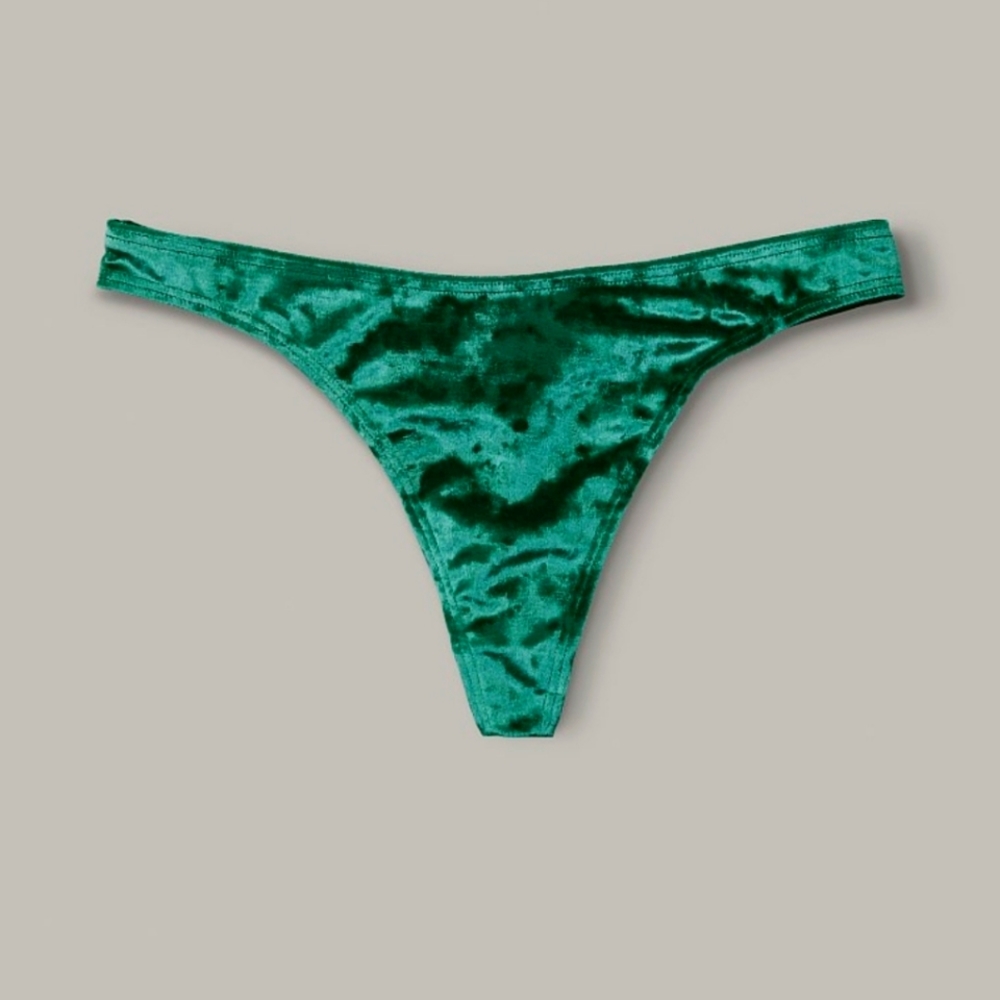 PINK Velvet Thong